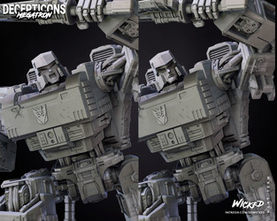 Wicked - Megatron (Bust + Sculpture)/Sculpture/WICKED - Megatron Statue 461.33mm (images)/220223 Wicked - Megatron Sculpture images 003.png