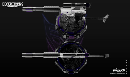 Wicked - Megatron (Bust + Sculpture)/Bust/WICKED - Megatron Bust 400mm (Images)/021023 Wicked - Megatron Bust Images 003.png