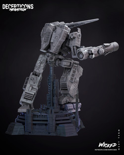 Wicked - Megatron (Bust + Sculpture)/Sculpture/WICKED - Megatron Statue 461.33mm (images)/220223 Wicked - Megatron Sculpture images 005.png