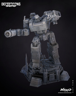 Wicked - Megatron (Bust + Sculpture)/Sculpture/WICKED - Megatron Statue 461.33mm (images)/220223 Wicked - Megatron Sculpture images 004b.png