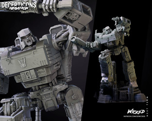 Wicked - Megatron (Bust + Sculpture)/Sculpture/WICKED - Megatron Statue 461.33mm (images)/220223 Wicked - Megatron Sculpture images 001.png