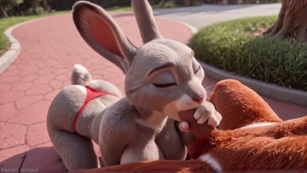 Judy Hopps and Nick Wild on Patrol - Zootopia Furry Animation.mp4