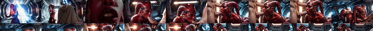 STAR WARS. Cum in pussy - Darth Talon lost the battle to the Mandalorian.mp4 screencaps